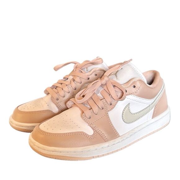 Nike Jordan 1 Low Crimson pink tint sneaker size 6 - Picture 3 of 12